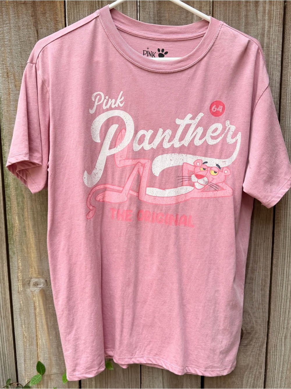 Pink panther classic retro women T shirt S